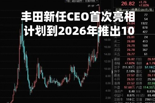 丰田新任CEO首次亮相 计划到2026年推出10款新的电动汽车