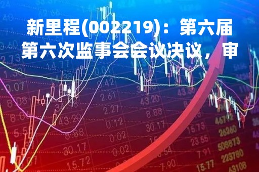 新里程(002219)：第六届第六次监事会会议决议，审议关于（公司2022年度向特定对象发行股票并在主板上市方案论证分析报告）的议案等多项议案