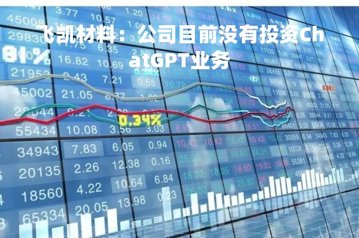 飞凯材料：公司目前没有投资ChatGPT业务