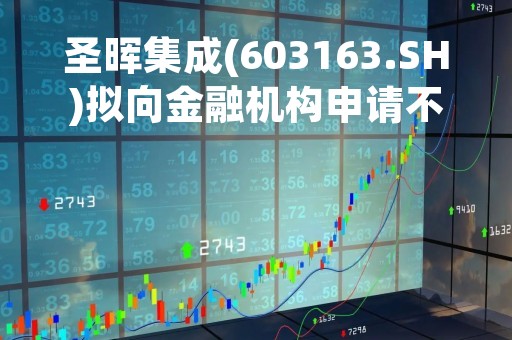 圣晖集成(603163.SH)拟向金融机构申请不超25亿元综合授信额度