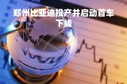 郑州比亚迪投产并启动首车下线