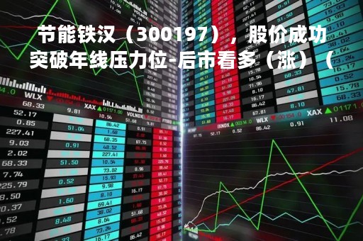 节能铁汉（300197），股价成功突破年线压力位-后市看多（涨）（04月07日）