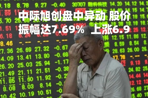 中际旭创盘中异动 股价振幅达7.69%  上涨6.94%