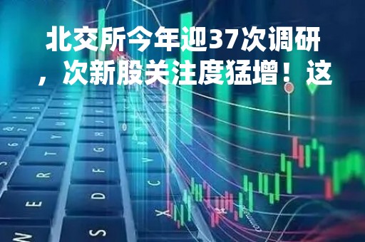 北交所今年迎37次调研，次新股关注度猛增！这家公司一天接待49家机构......