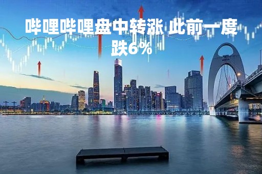 哔哩哔哩盘中转涨 此前一度跌6%