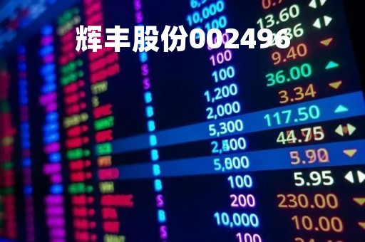 辉丰股份002496「辉丰股份 股票」