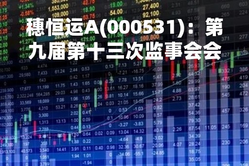 穗恒运A(000531)：第九届第十三次监事会会议决议，审议公司2022年年度报告及其摘要等多项议案