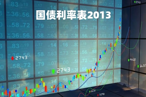 国债利率表2013「国债利率表2023三月」