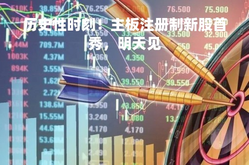 历史性时刻！主板注册制新股首秀，明天见