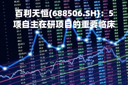 百利天恒(688506.SH)：5项自主在研项目的重要临床研究成果入选2023年美国临床肿瘤学会(ASCO)年会