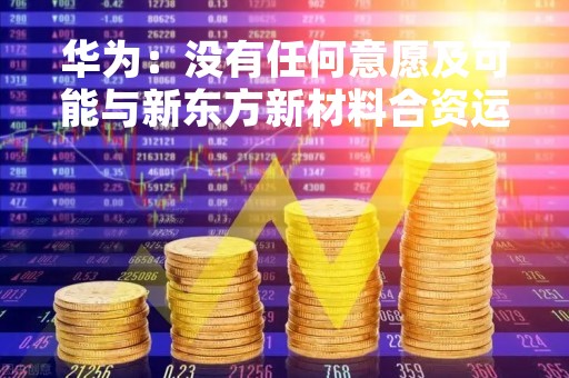 华为：没有任何意愿及可能与新东方新材料合资运营TD TECH