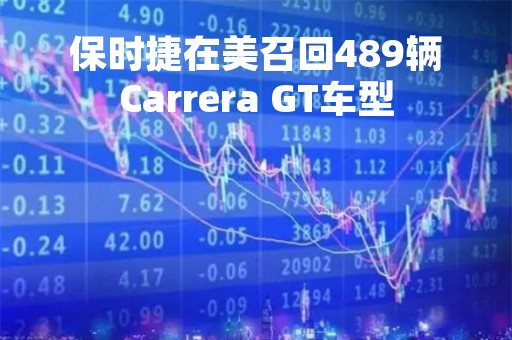 保时捷在美召回489辆Carrera GT车型