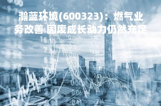 瀚蓝环境(600323)：燃气业务改善 固废成长动力仍然充足