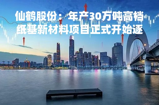 仙鹤股份：年产30万吨高档纸基新材料项目正式开始逐步投入运行