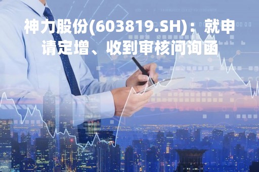 神力股份(603819.SH)：就申请定增、收到审核问询函