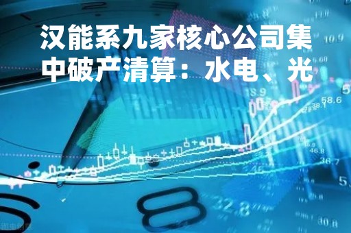 汉能系九家核心公司集中破产清算：水电、光伏资产均在列