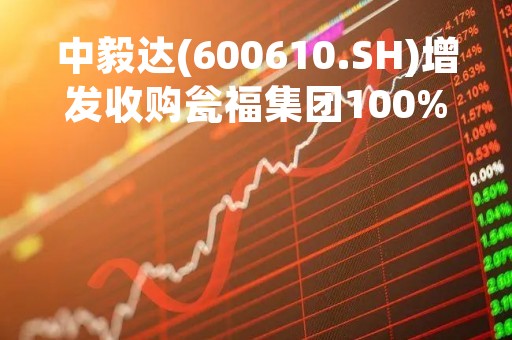 中毅达(600610.SH)增发收购瓮福集团100%股权相关事项申请获上交所受理