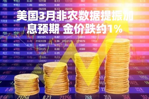 美国3月非农数据提振加息预期 金价跌约1%