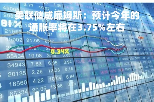 美联储威廉姆斯：预计今年的通胀率将在3.75%左右