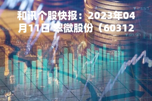 和讯个股快报：2023年04月11日 翠微股份（603123）10:32分，股价快速拉升