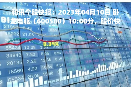 和讯个股快报：2023年04月10日 卧龙电驱（600580）10:00分，股价快速拉升