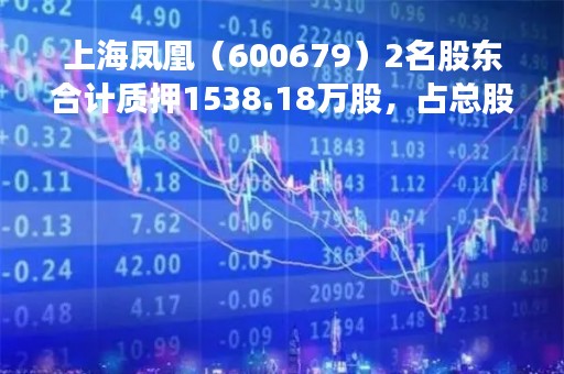 上海凤凰（600679）2名股东合计质押1538.18万股，占总股本2.99%