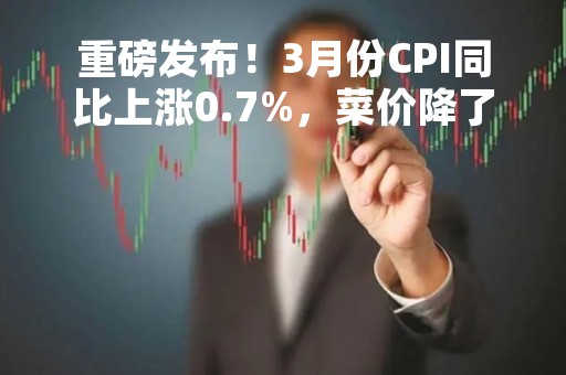 重磅发布！3月份CPI同比上涨0.7%，菜价降了，机票涨了！汽车价格战体现
