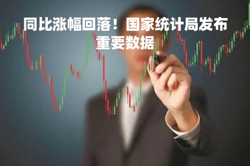 同比涨幅回落！国家统计局发布重要数据