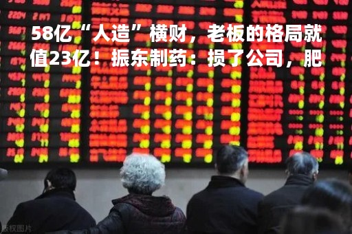 58亿“人造”横财，老板的格局就值23亿！振东制药：损了公司，肥了老板，坑了股民，又一个财务舞弊故事