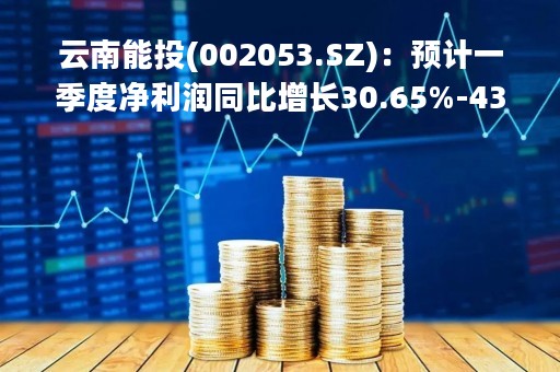 云南能投(002053.SZ)：预计一季度净利润同比增长30.65%-43.87%
