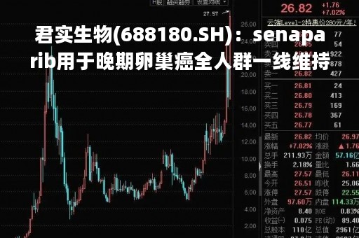君实生物(688180.SH)：senaparib用于晚期卵巢癌全人群一线维持治疗的III期临床研究达到主要研究终点