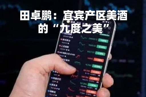 田卓鹏：宜宾产区美酒的“九度之美”