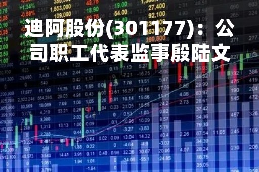 迪阿股份(301177)：公司职工代表监事殷陆文先生辞职