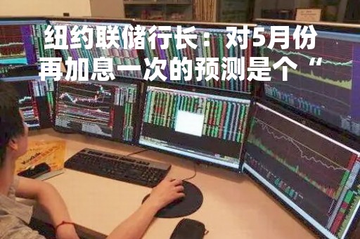纽约联储行长：对5月份再加息一次的预测是个“合理的起点”