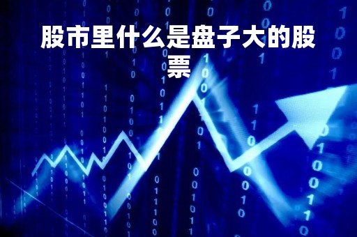 股市里什么是盘子大的股票「盘子大不大看市值还是股本」