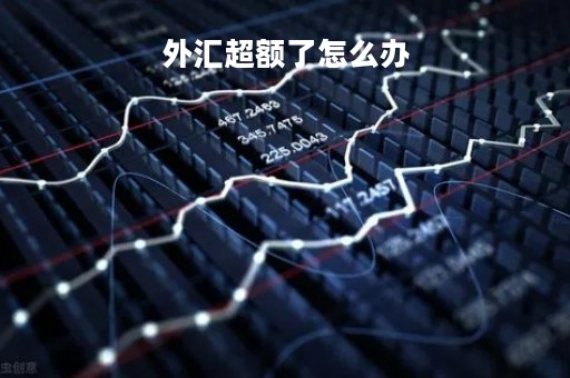 外汇超额了怎么办「外汇超出额度的部分怎么兑换人民币」