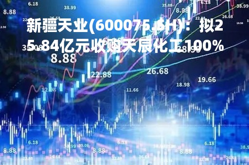 新疆天业(600075.SH)：拟25.84亿元收购天辰化工100%股权 进一步提升公司氯碱板块业务规模