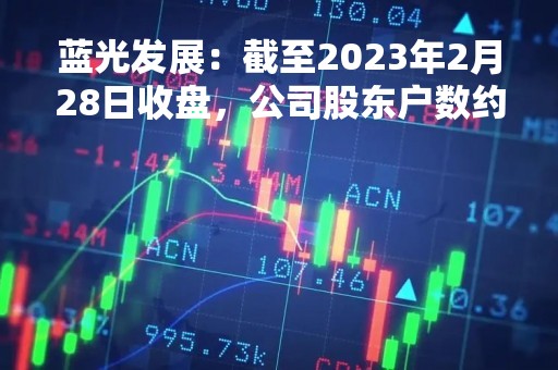 蓝光发展：截至2023年2月28日收盘，公司股东户数约为14.9万户