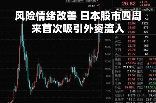 风险情绪改善 日本股市四周来首次吸引外资流入
