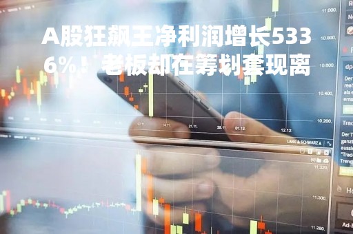 A股狂飙王净利润增长5336%!老板却在筹划套现离场 A股狂飙王净利润增长5336%!老板却在筹划套现离场