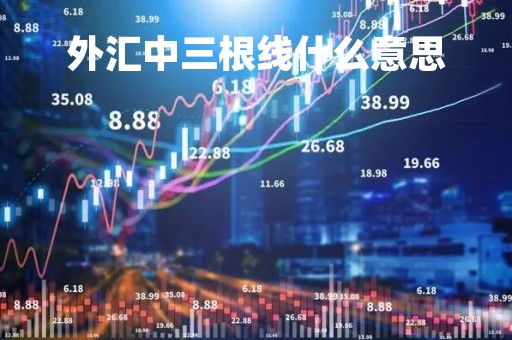 外汇中三根线什么意思「外汇线图中的三条线」