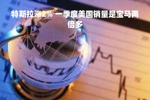 特斯拉涨2% 一季度美国销量是宝马两倍多
