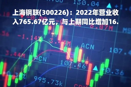 上海钢联(300226)：2022年营业收入765.67亿元，与上期同比增加16.41%