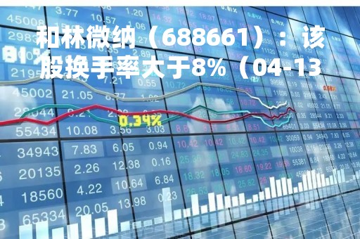 和林微纳（688661）：该股换手率大于8%（04-13）