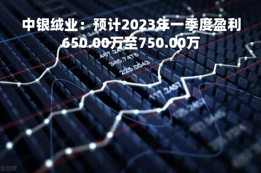 中银绒业：预计2023年一季度盈利650.00万至750.00万