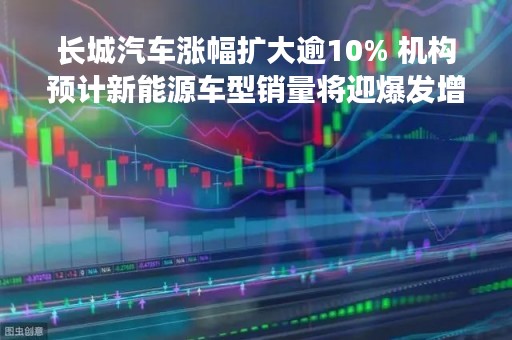 长城汽车涨幅扩大逾10% 机构预计新能源车型销量将迎爆发增长