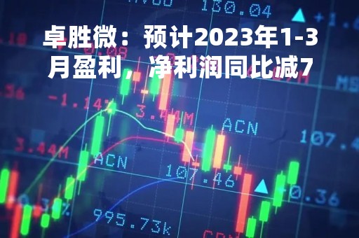 卓胜微：预计2023年1-3月盈利，净利润同比减74.09%至79.1%