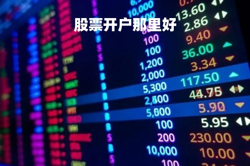 股票开户那里好「买股票那里开户好」