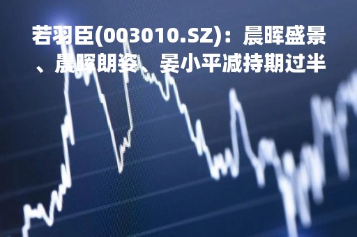 若羽臣(003010.SZ)：晨晖盛景、晨晖朗姿、晏小平减持期过半 已减持合计1.49%股份