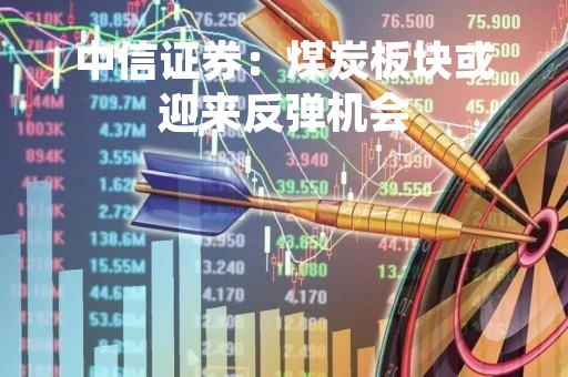 中信证券：煤炭板块或迎来反弹机会